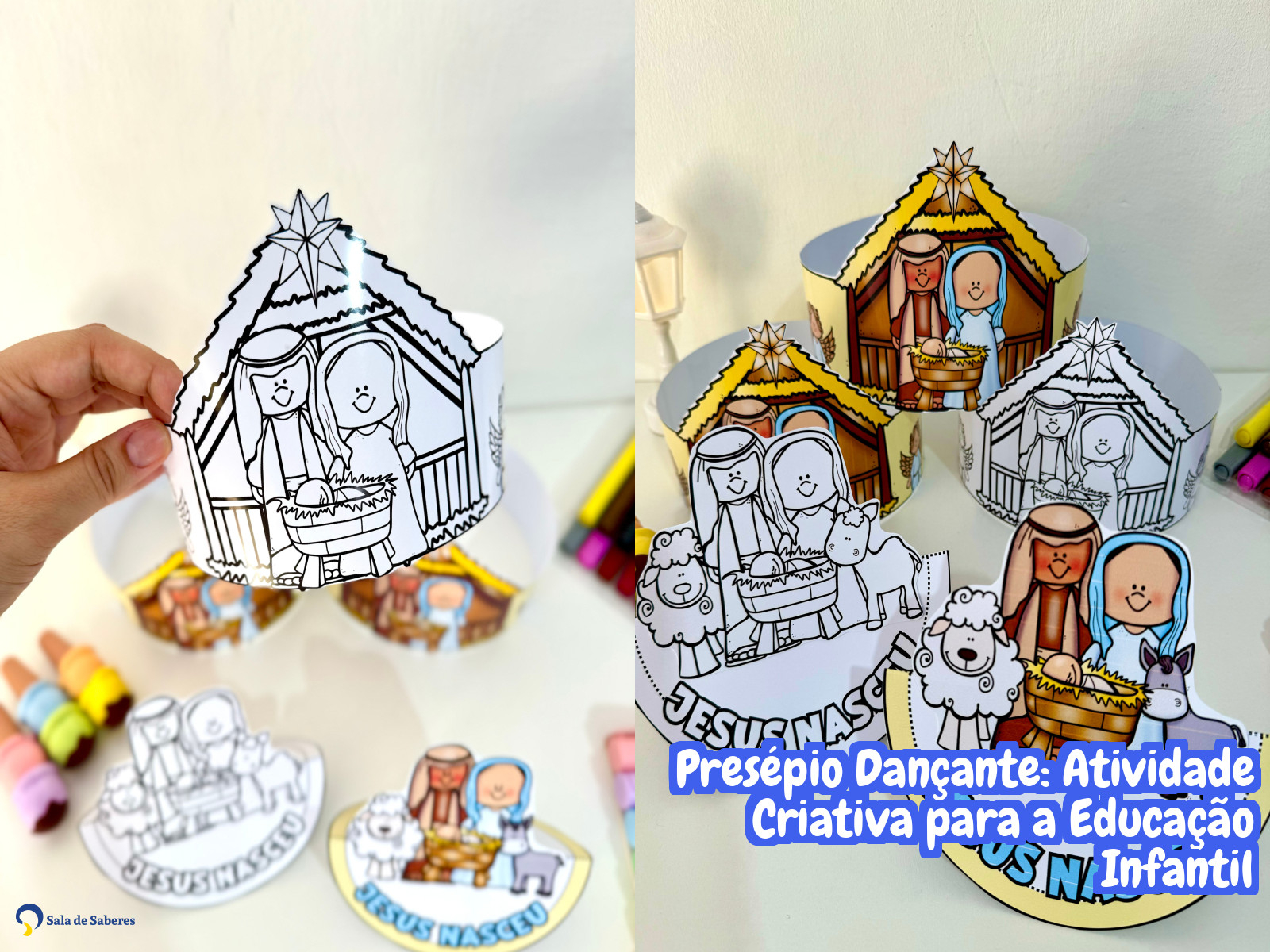 Preview de Presépio Dançante: Atividade Criativa para a Educação Infantil