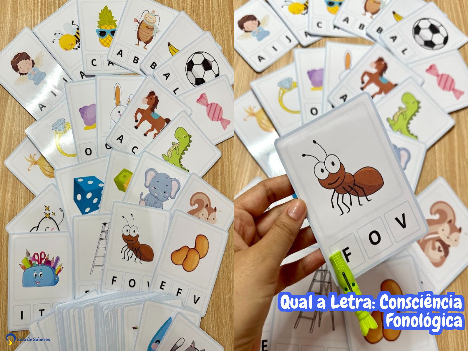 Preview de Qual a Letra: Consciência Fonológica