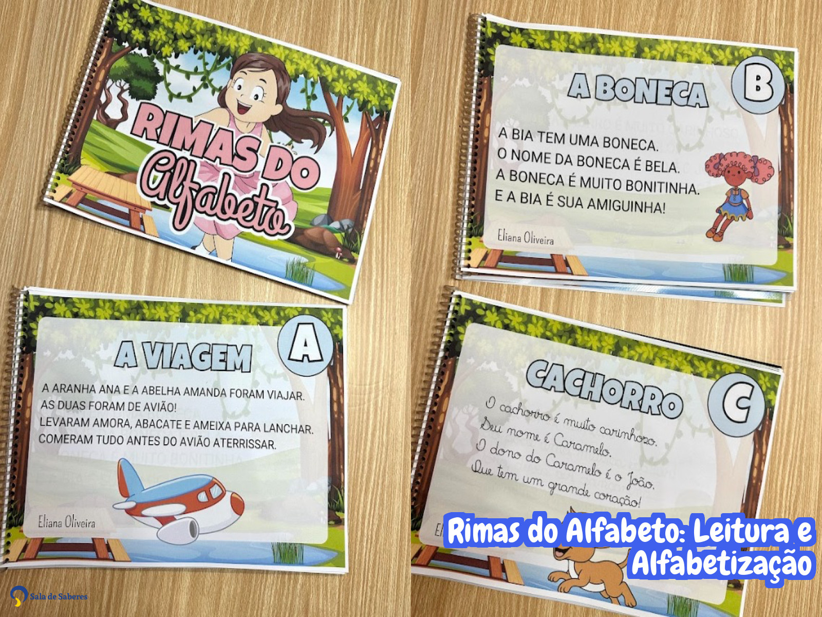 Preview de Rimas do Alfabeto: Leitura e Alfabetização