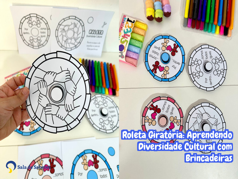 Imagem de Roleta Giratória: Aprendendo Diversidade Cultural com Brincadeiras