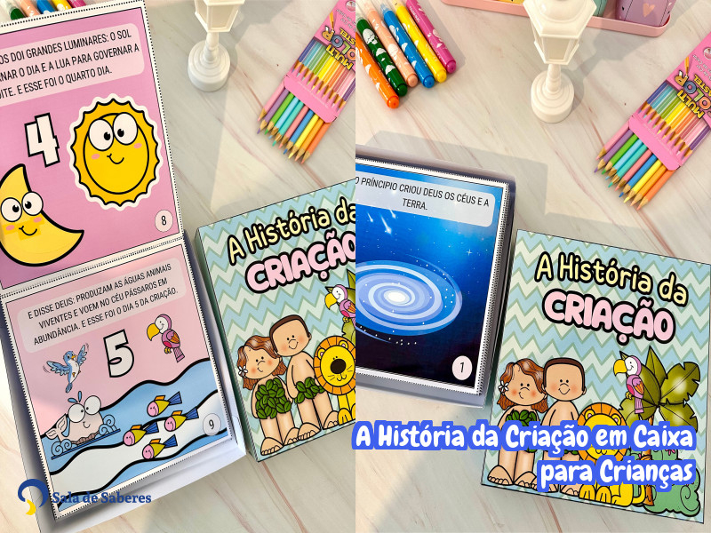 Imagem de A História da Criação em Caixa para Crianças