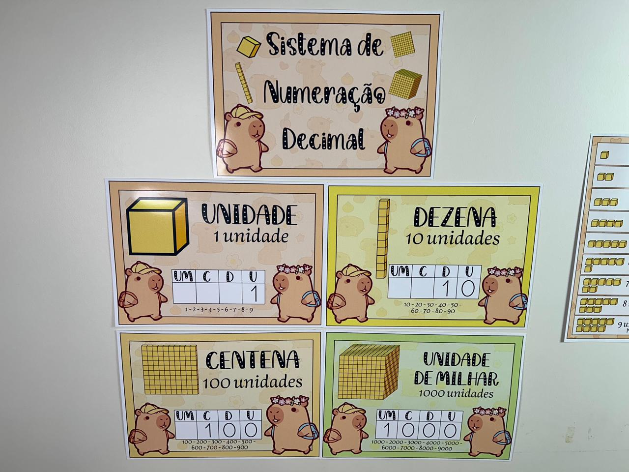 Preview de Material Educativo Capivara: Sistema de Numeração Decimal