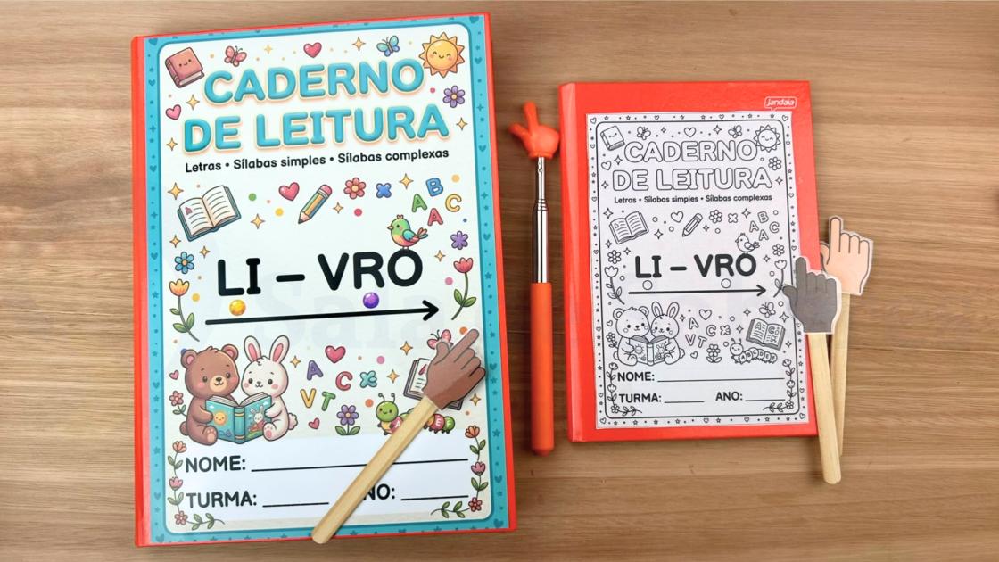Caderno de Leitura Silábica: 600 palavras para leitura