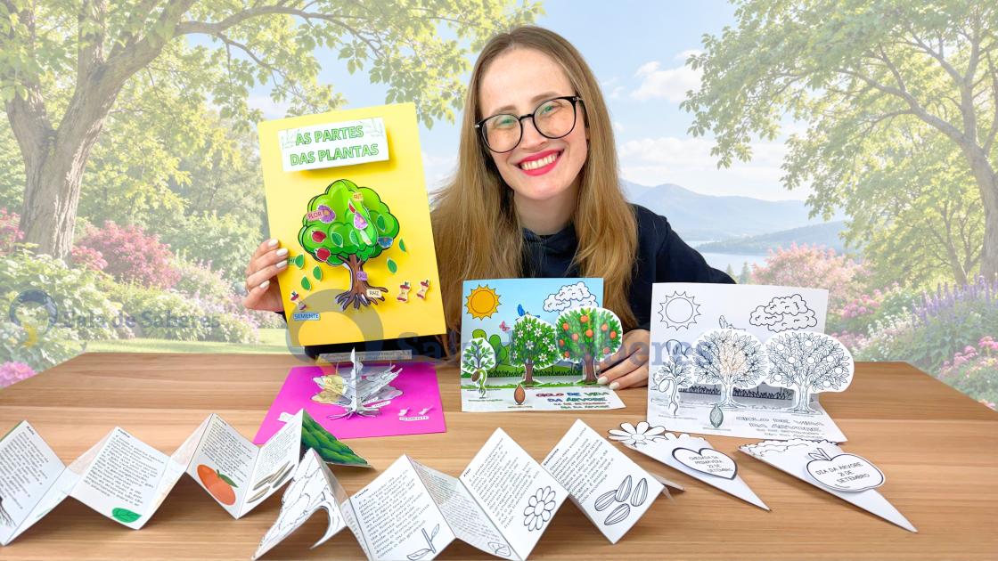Partes da Planta + Maquete do Ciclo de Vida da Árvore