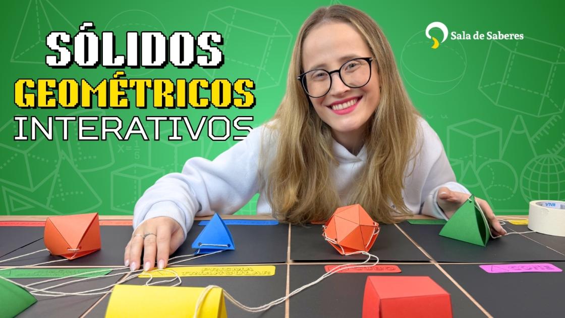 Sólidos Geométricos Interativos - 12 Planificações